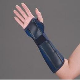 Blue Canvas Wrist Splint